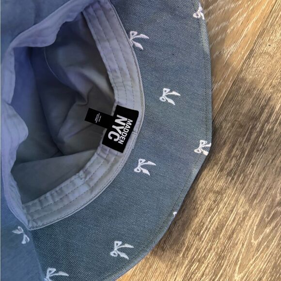 Madden NYC Denim Bucket Hat one Size New - Picture 7 of 7